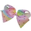 Jojo extra large rhinestone rainbow b