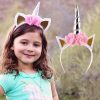 2017-Hair-Accessories-Children-Lovely-Hair-Bands-bow-Newborn-Girls-Unicorn-Headband-Birthday-Crown-Flower-Shiny